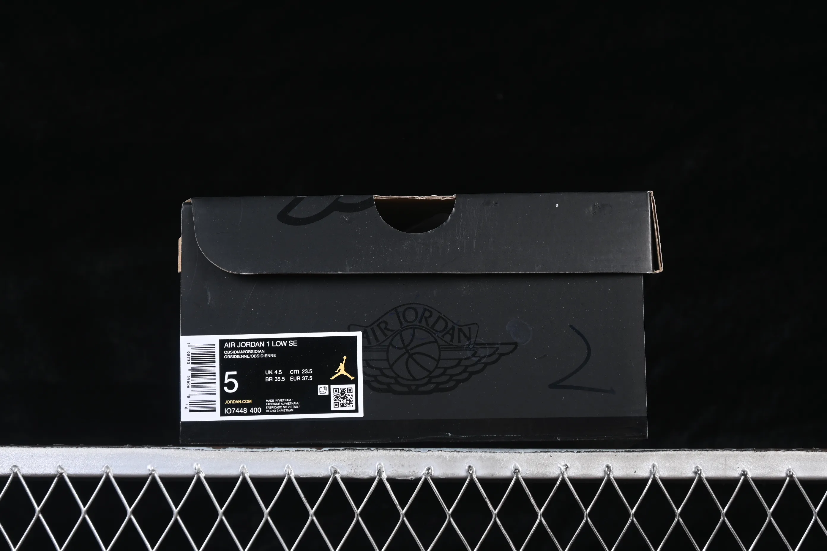 All categories Air Jordan Jordan series basketball shoes Air Jordan 1 Low Air Jordan 1 Low AJ1 Joe 1 Obsidian low-top cultural and casual sneakers IO7448-400